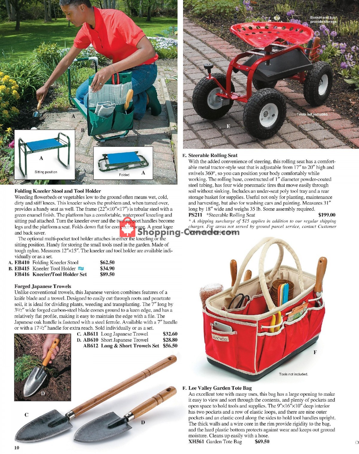 Lee Valley Tools Ltd flyer from Saturday April 1, 2023 to Wednesday May 31, 2023 - page 10