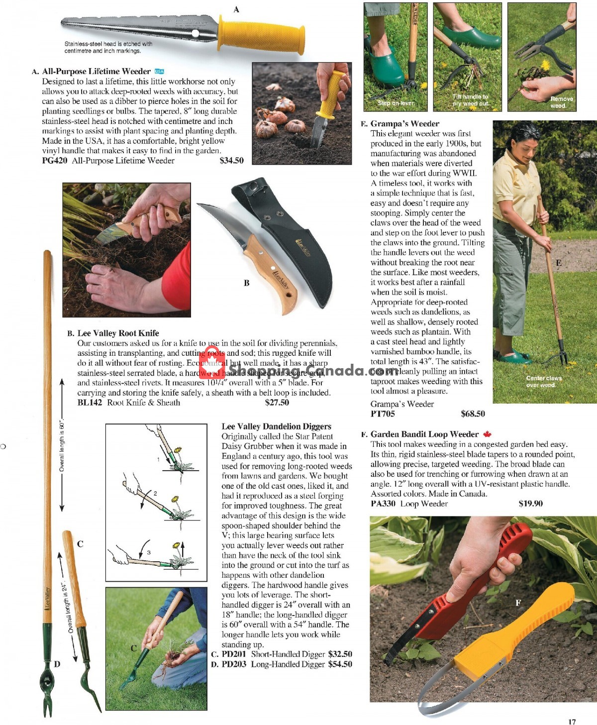 Lee Valley Tools Ltd flyer from Saturday April 1, 2023 to Wednesday May 31, 2023 - page 17