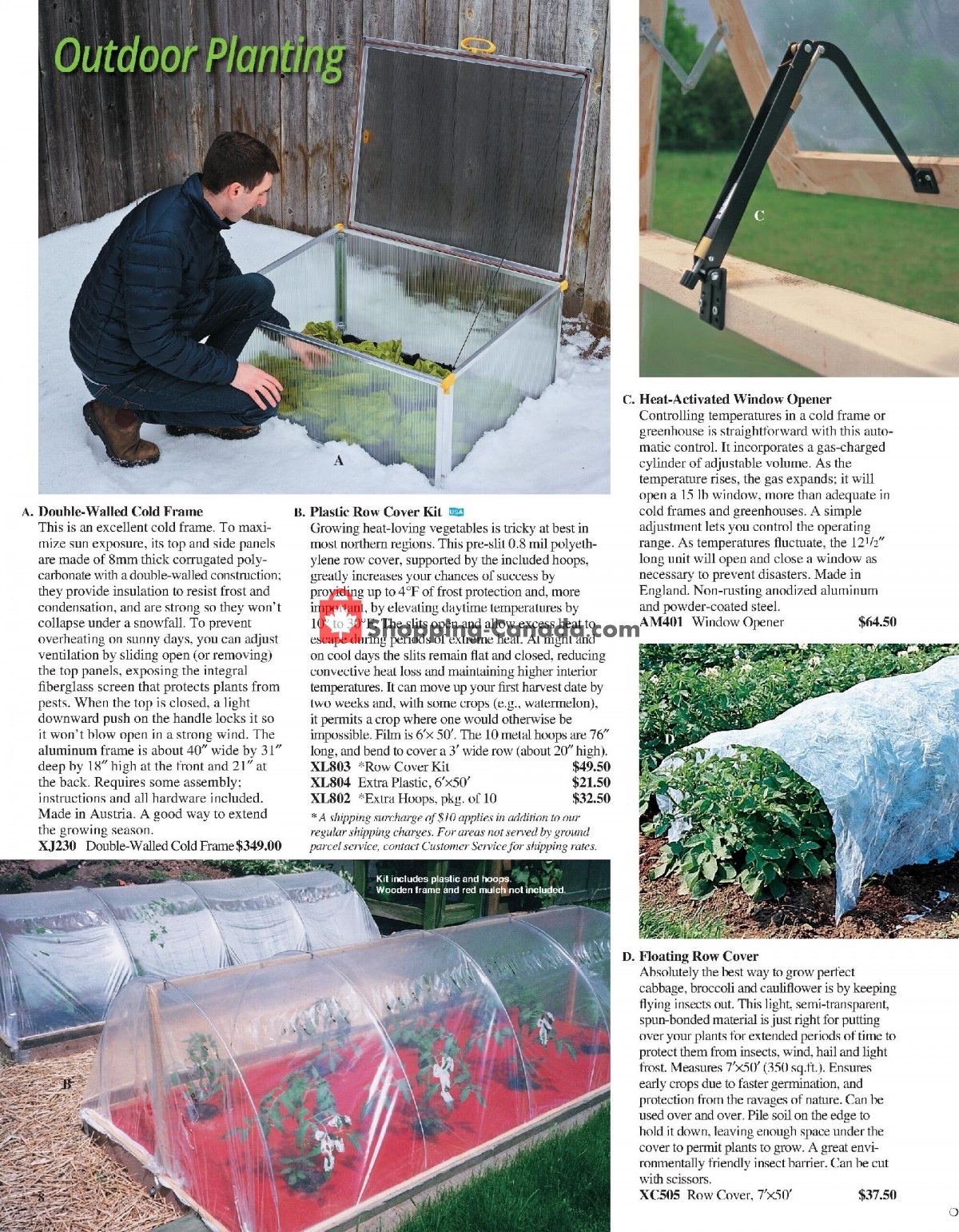 Lee Valley Tools Ltd Canada Flyer Spring Garden 2023 April 1 