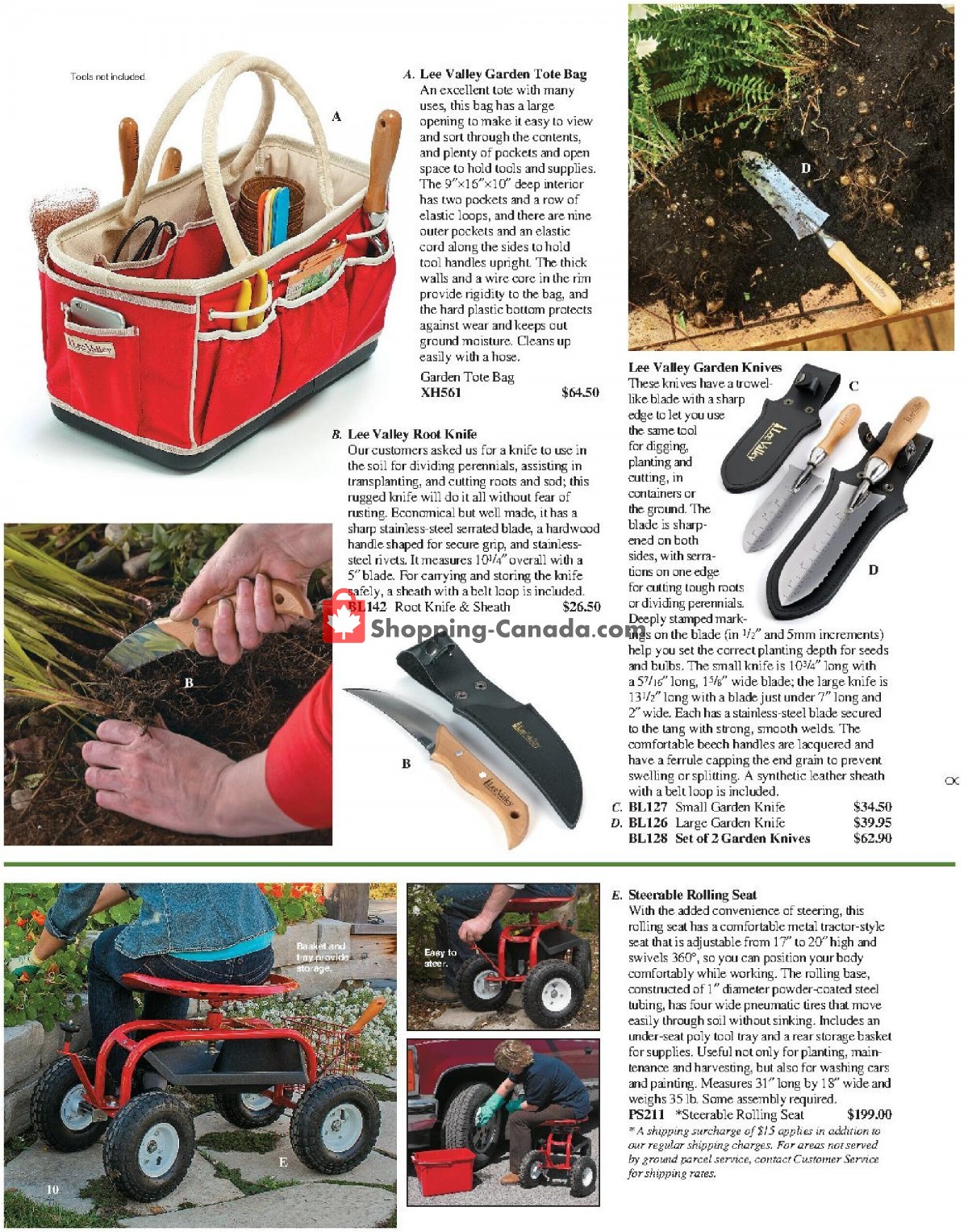 Lee Valley Tools Ltd flyer from Monday May 2, 2022 to Thursday June 30, 2022 - page 10