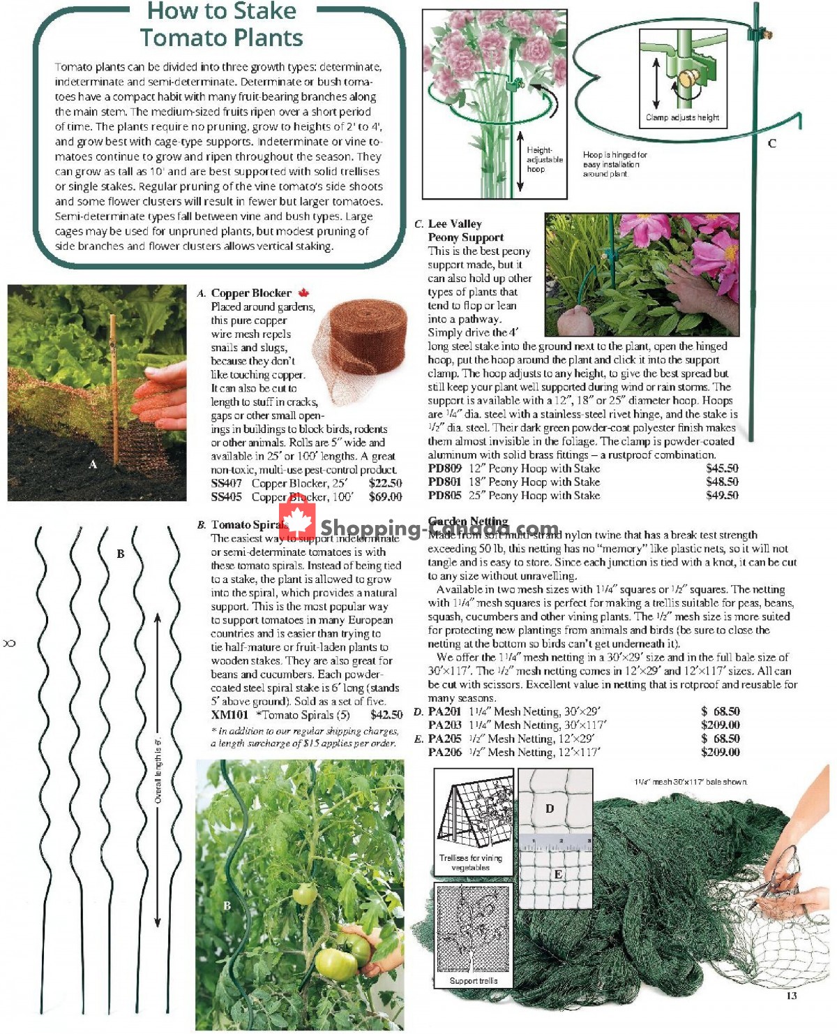 Lee Valley Tools Ltd flyer from Monday May 2, 2022 to Thursday June 30, 2022 - page 13
