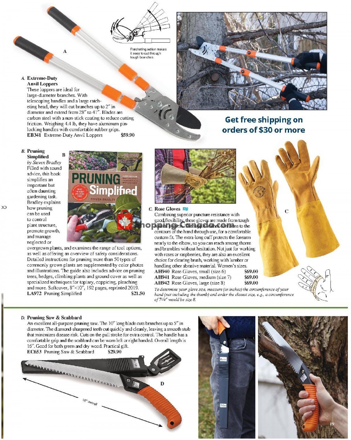 Lee Valley Tools Ltd flyer from Monday May 2, 2022 to Thursday June 30, 2022 - page 19