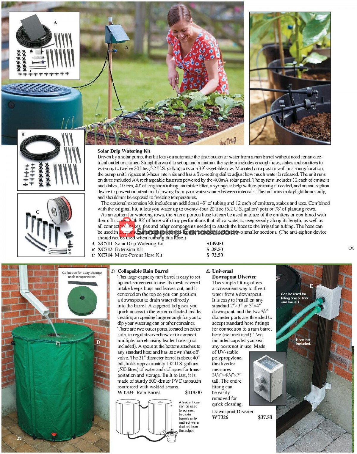 Lee Valley Tools Ltd flyer from Monday May 2, 2022 to Thursday June 30, 2022 - page 22