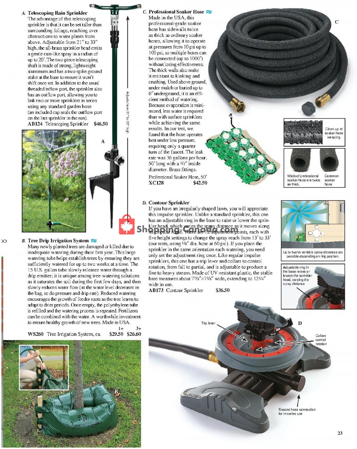 Lee Valley Tools Ltd flyer from Monday May 2, 2022 to Thursday June 30, 2022 - page 23