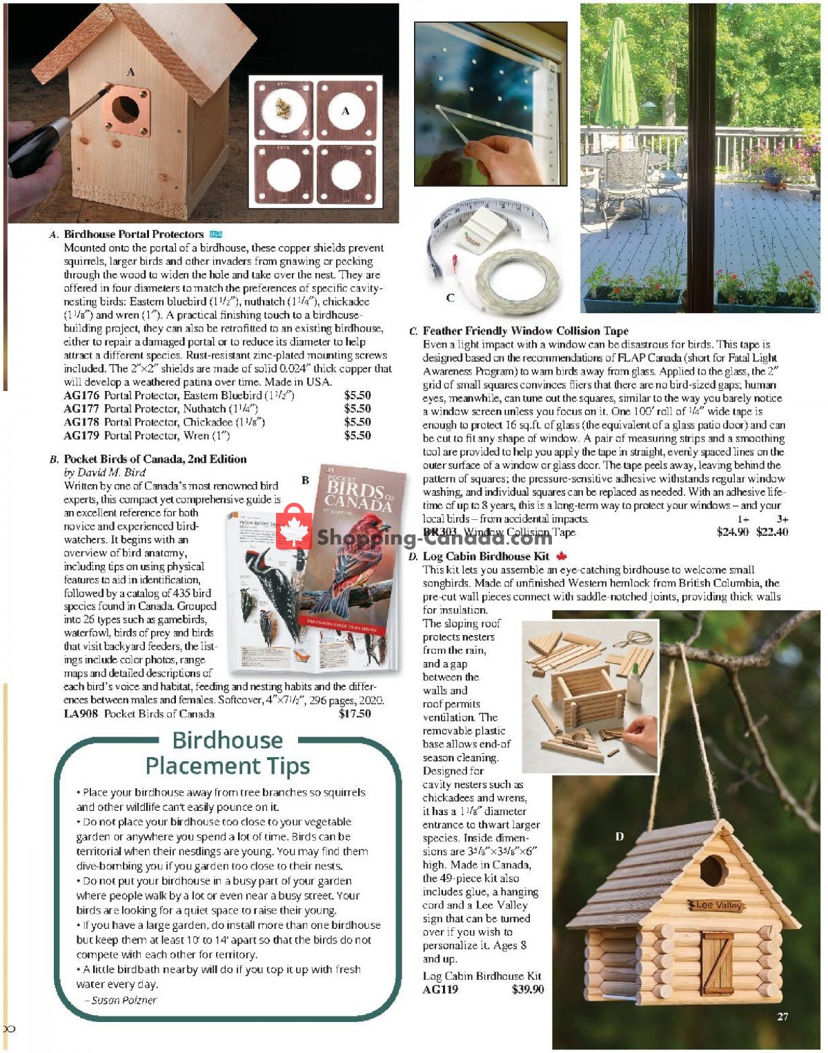 Lee Valley Tools Ltd flyer from Monday May 2, 2022 to Thursday June 30, 2022 - page 27