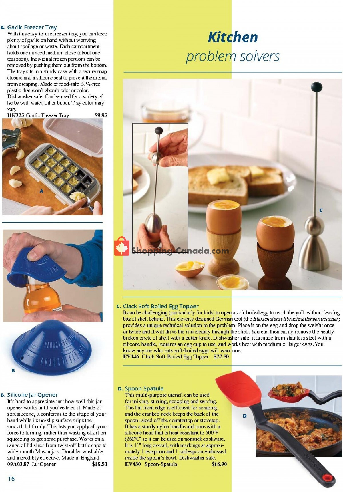 Lee Valley Tools Ltd flyer from Wednesday March 31, 2021 to Monday May 31, 2021 - page 16