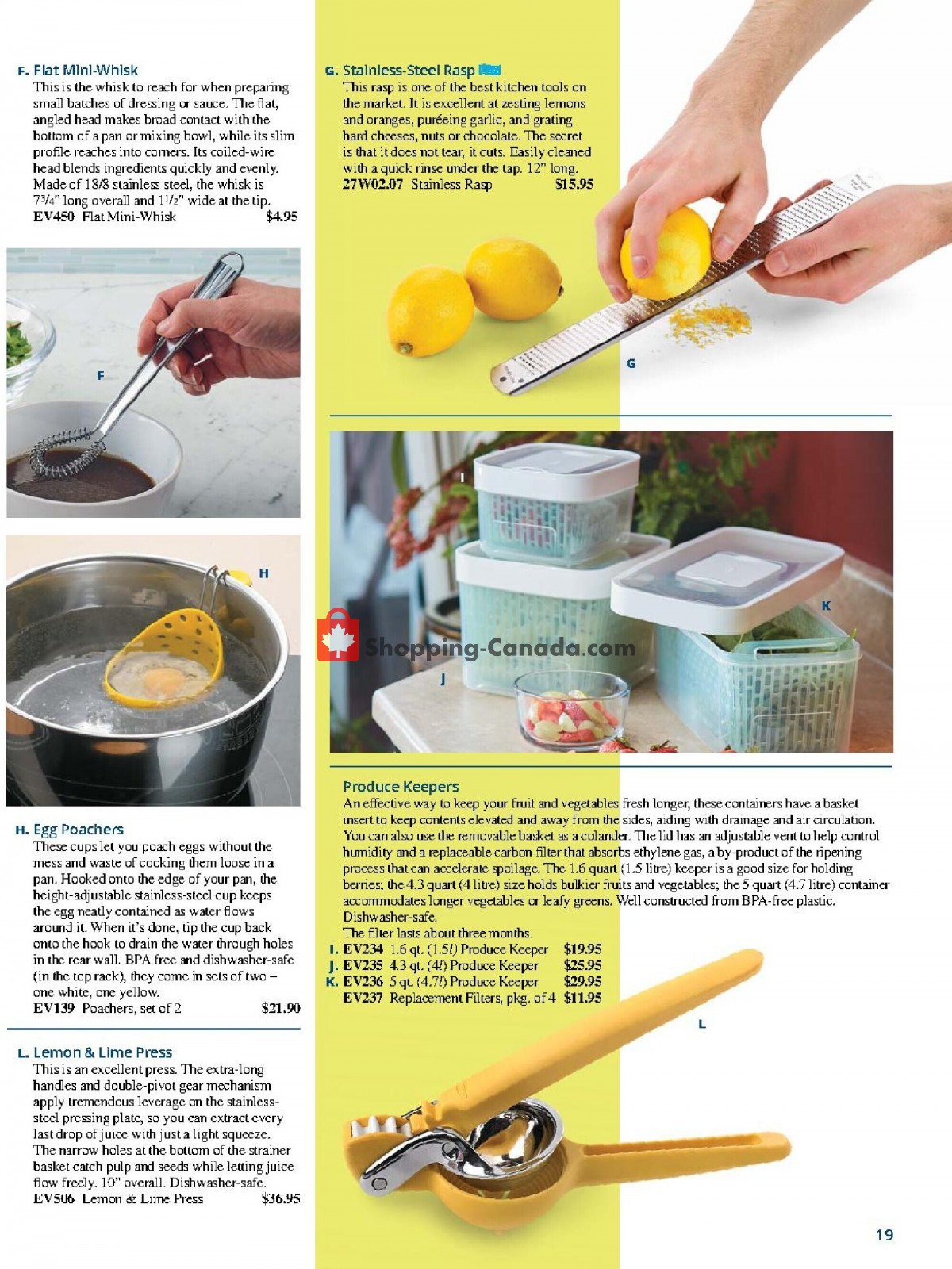 Lee Valley Tools Ltd flyer from Wednesday March 31, 2021 to Monday May 31, 2021 - page 19
