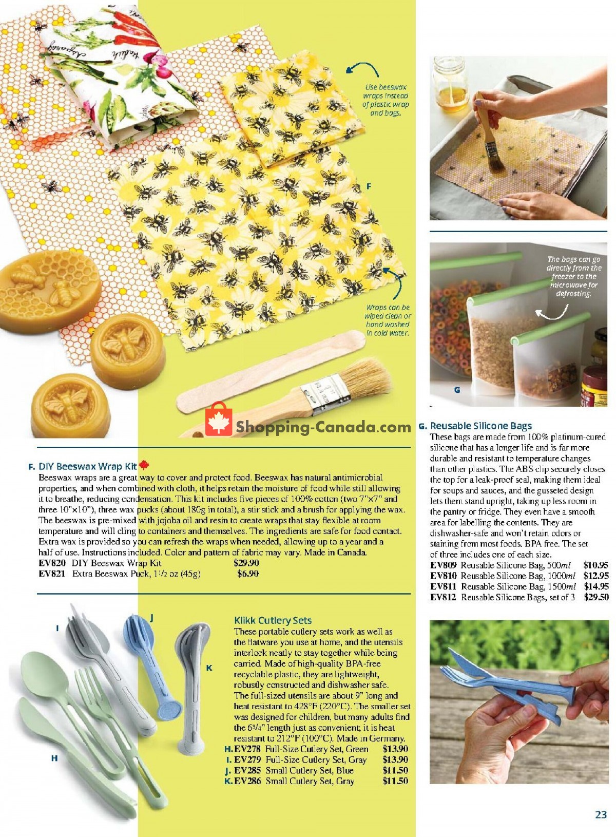 Lee Valley Tools Ltd flyer from Wednesday March 31, 2021 to Monday May 31, 2021 - page 23
