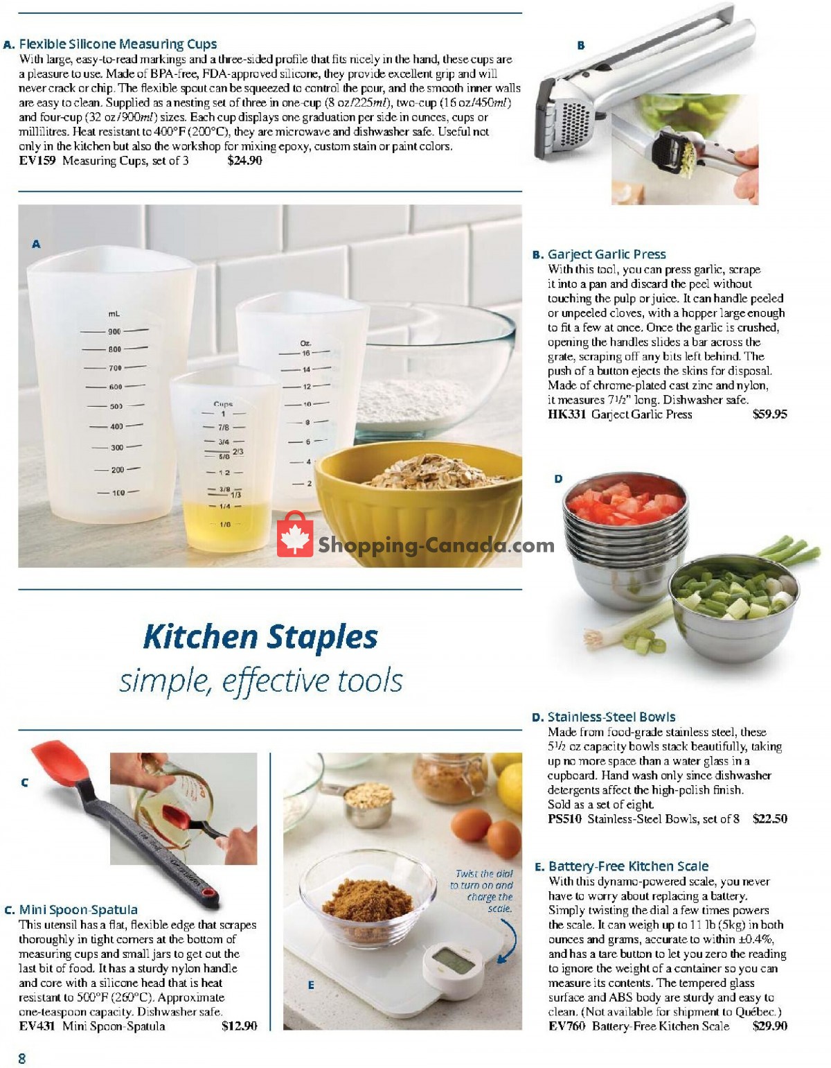 Lee Valley Tools Ltd flyer from Wednesday March 31, 2021 to Monday May 31, 2021 - page 8