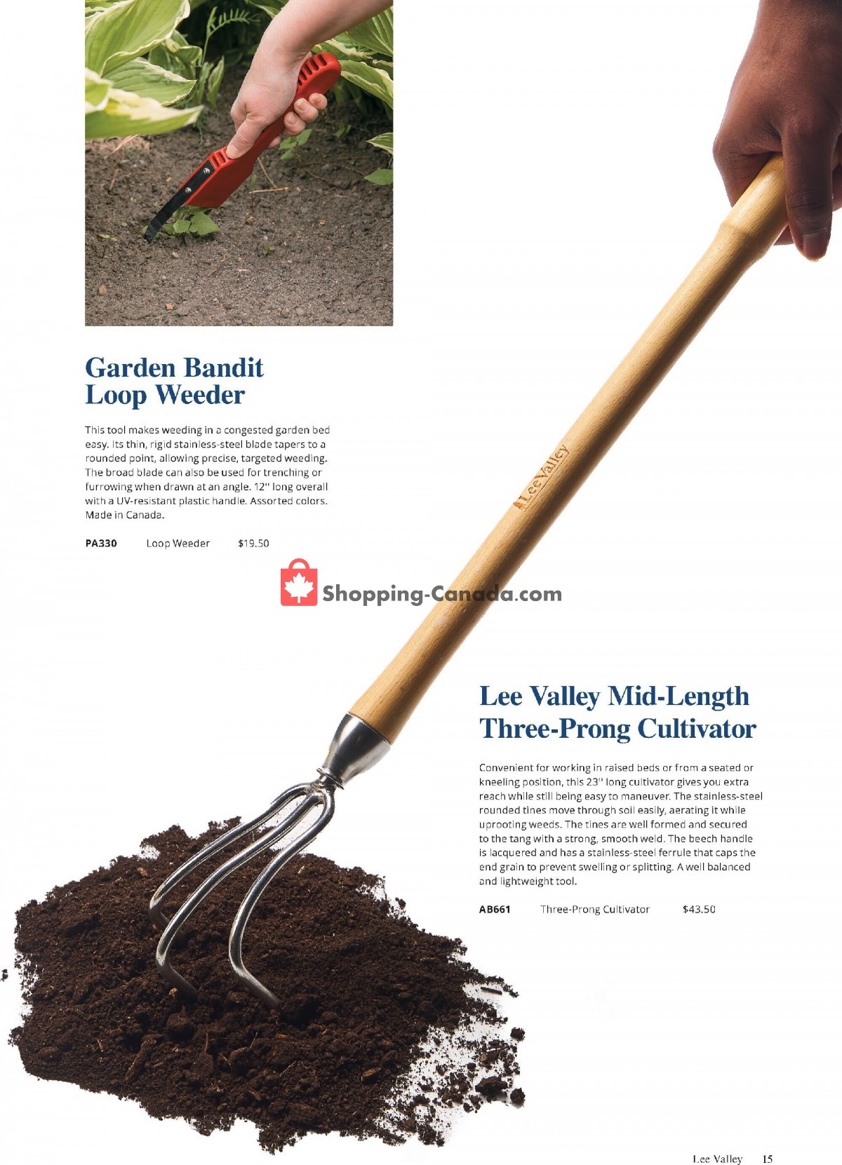 Lee Valley Tools Ltd flyer from Friday July 1, 2022 to Sunday July 31, 2022 - page 15