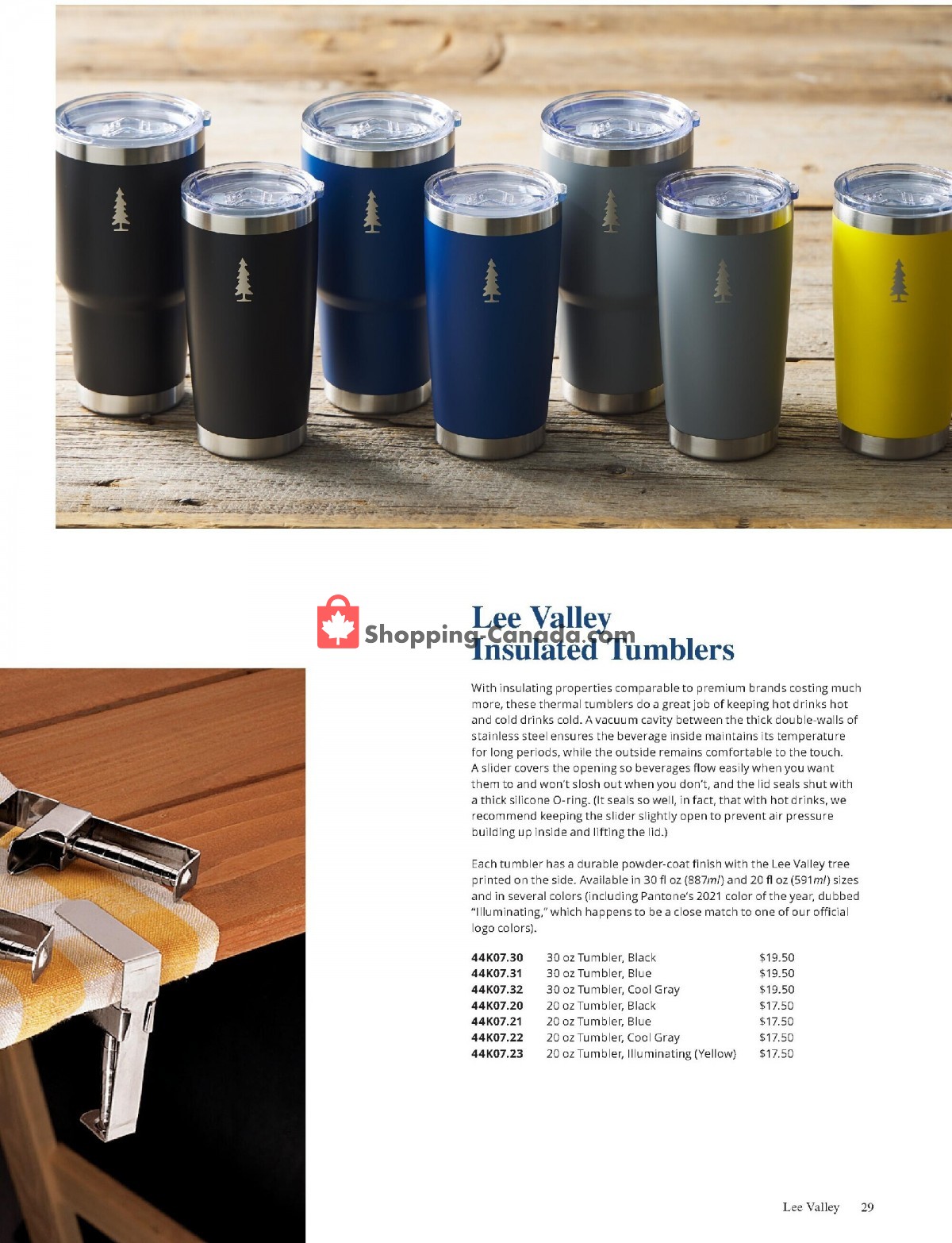 Lee Valley Tools Ltd flyer from Friday July 1, 2022 to Sunday July 31, 2022 - page 29