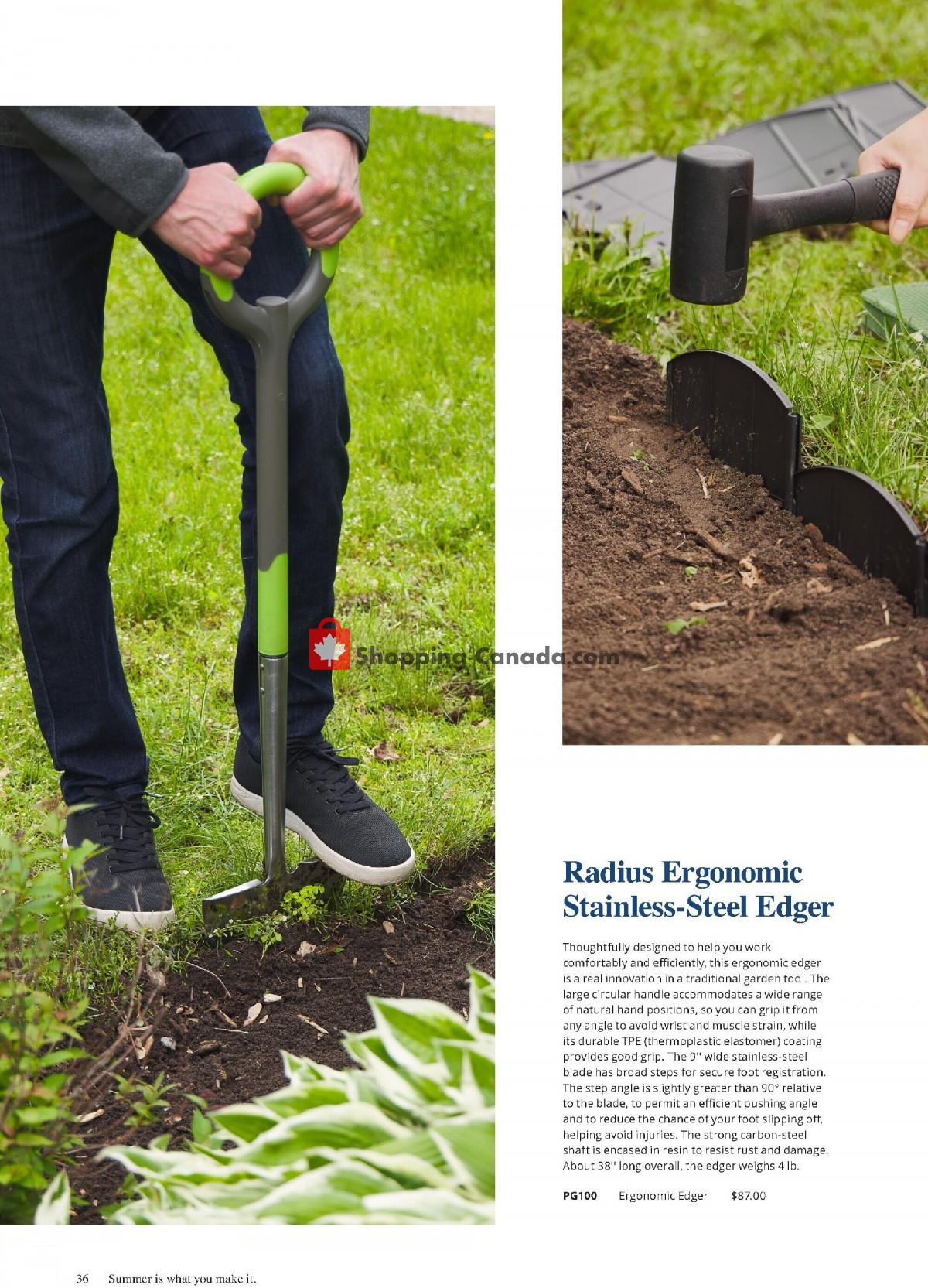 Lee Valley Tools Ltd flyer from Friday July 1, 2022 to Sunday July 31, 2022 - page 36