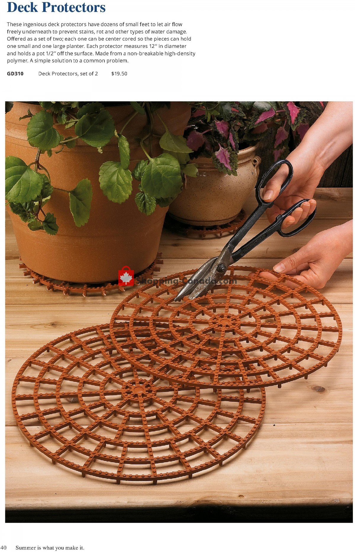 Lee Valley Tools Ltd flyer from Friday July 1, 2022 to Sunday July 31, 2022 - page 40