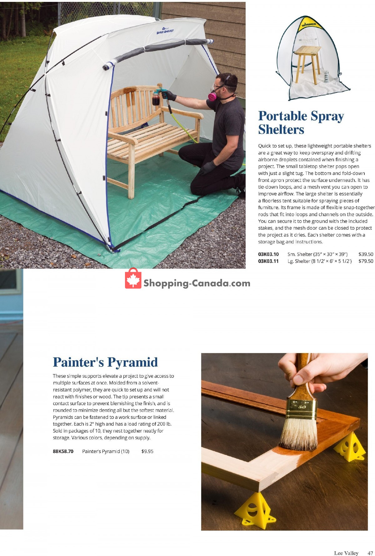 Lee Valley Tools Ltd flyer from Friday July 1, 2022 to Sunday July 31, 2022 - page 47