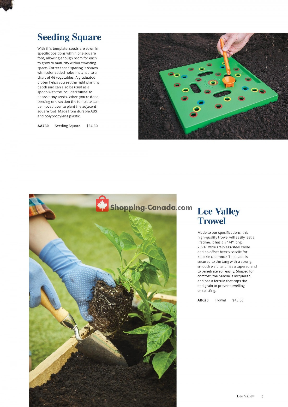 Lee Valley Tools Ltd flyer from Friday July 1, 2022 to Sunday July 31, 2022 - page 5