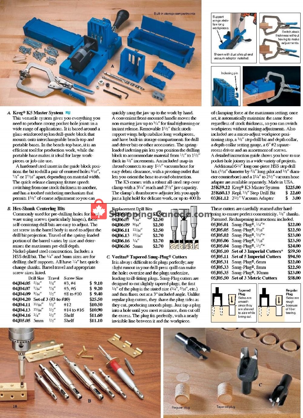 Lee Valley Tools Ltd flyer from Tuesday January 1, 2019 to Sunday March 31, 2019 - page 10