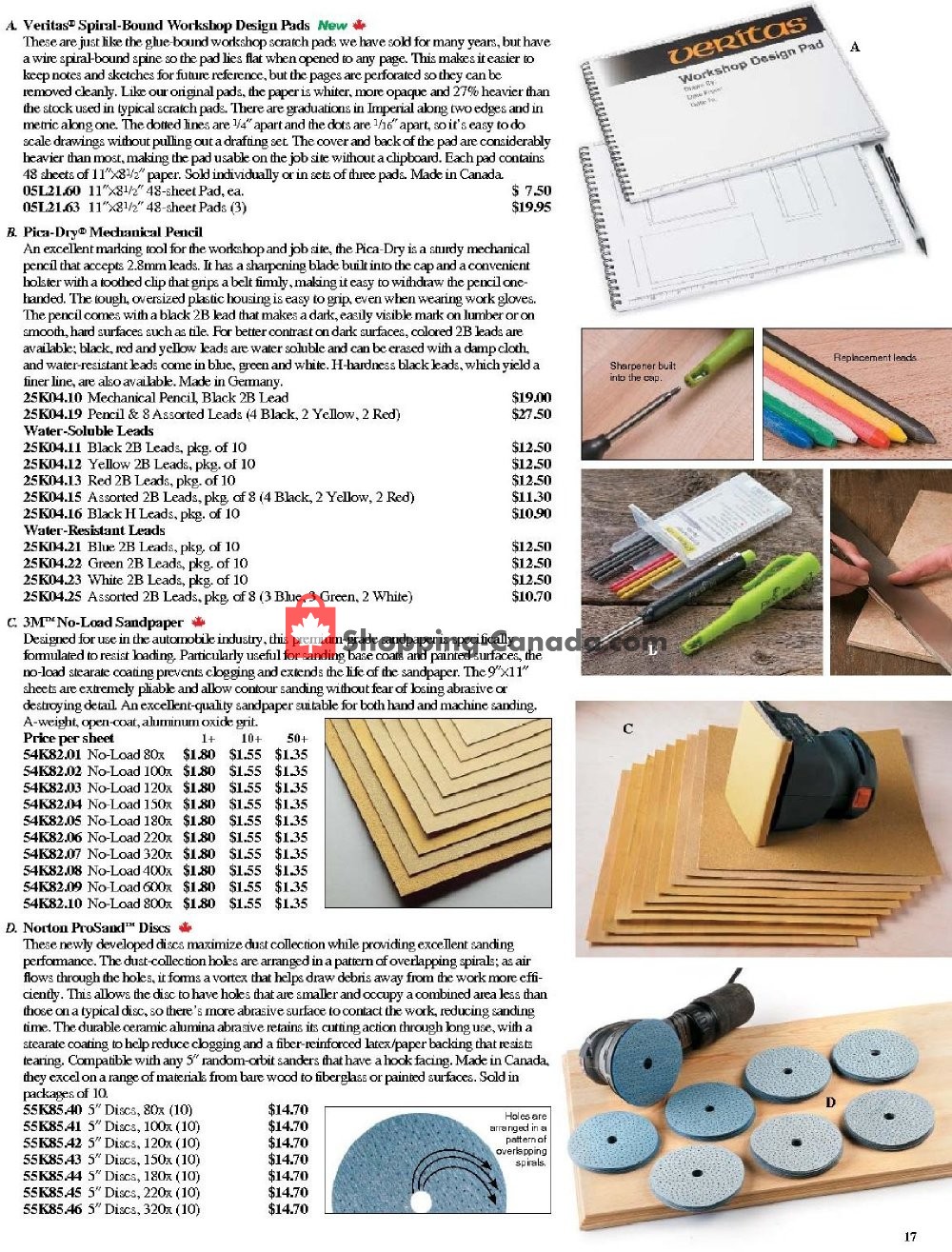Lee Valley Tools Ltd flyer from Tuesday January 1, 2019 to Sunday March 31, 2019 - page 17