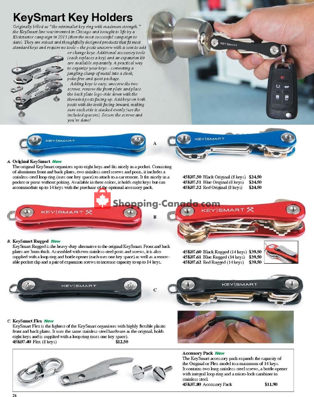 Lee Valley Tools Ltd flyer from Tuesday January 1, 2019 to Sunday March 31, 2019 - page 26