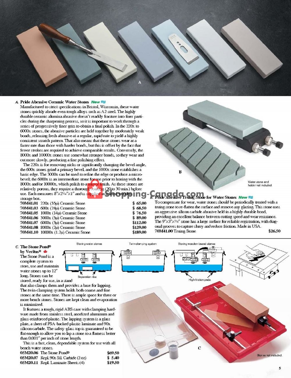 Lee Valley Tools Ltd flyer from Tuesday January 1, 2019 to Sunday March 31, 2019 - page 5