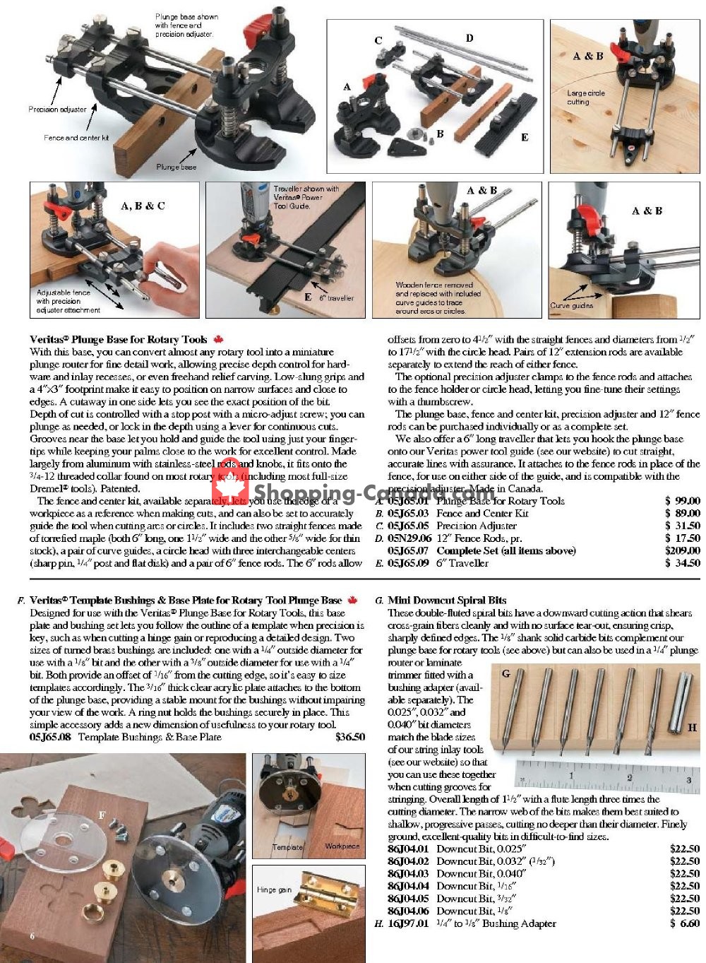 Lee Valley Tools Ltd flyer from Tuesday January 1, 2019 to Sunday March 31, 2019 - page 6