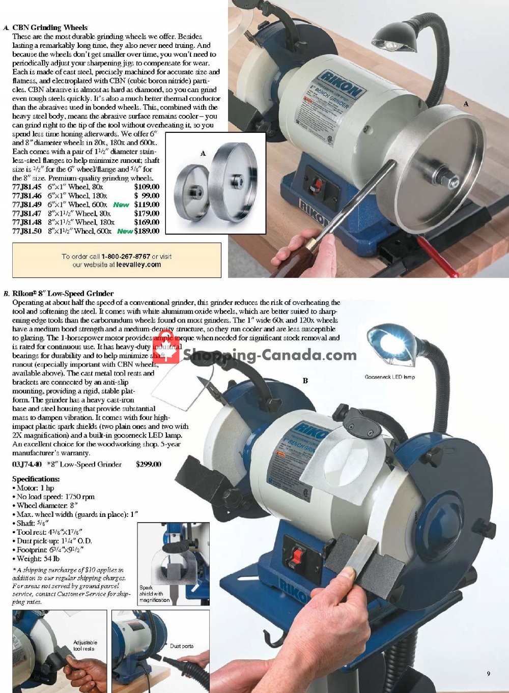 Lee Valley Tools Ltd flyer from Tuesday January 1, 2019 to Sunday March 31, 2019 - page 9