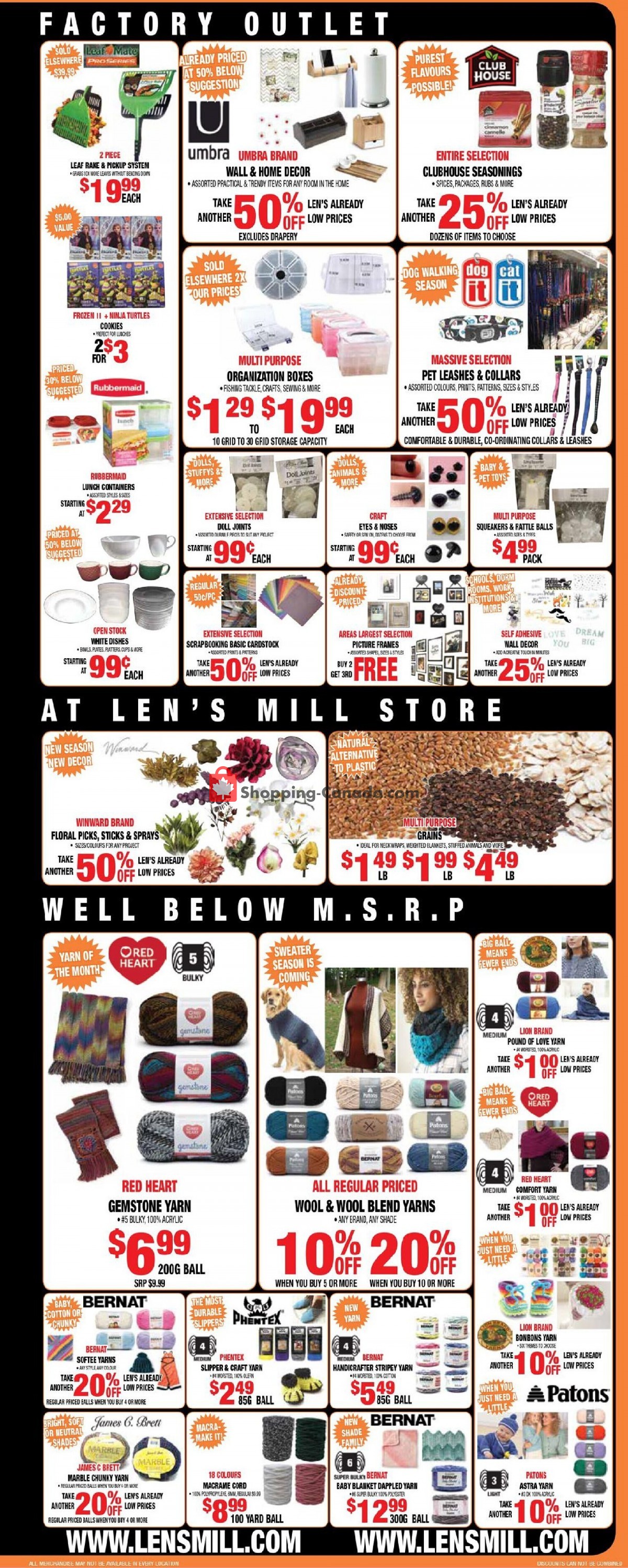 Len's Mill Stores flyer from Sunday September 5, 2021 to Saturday September 18, 2021 - page 3