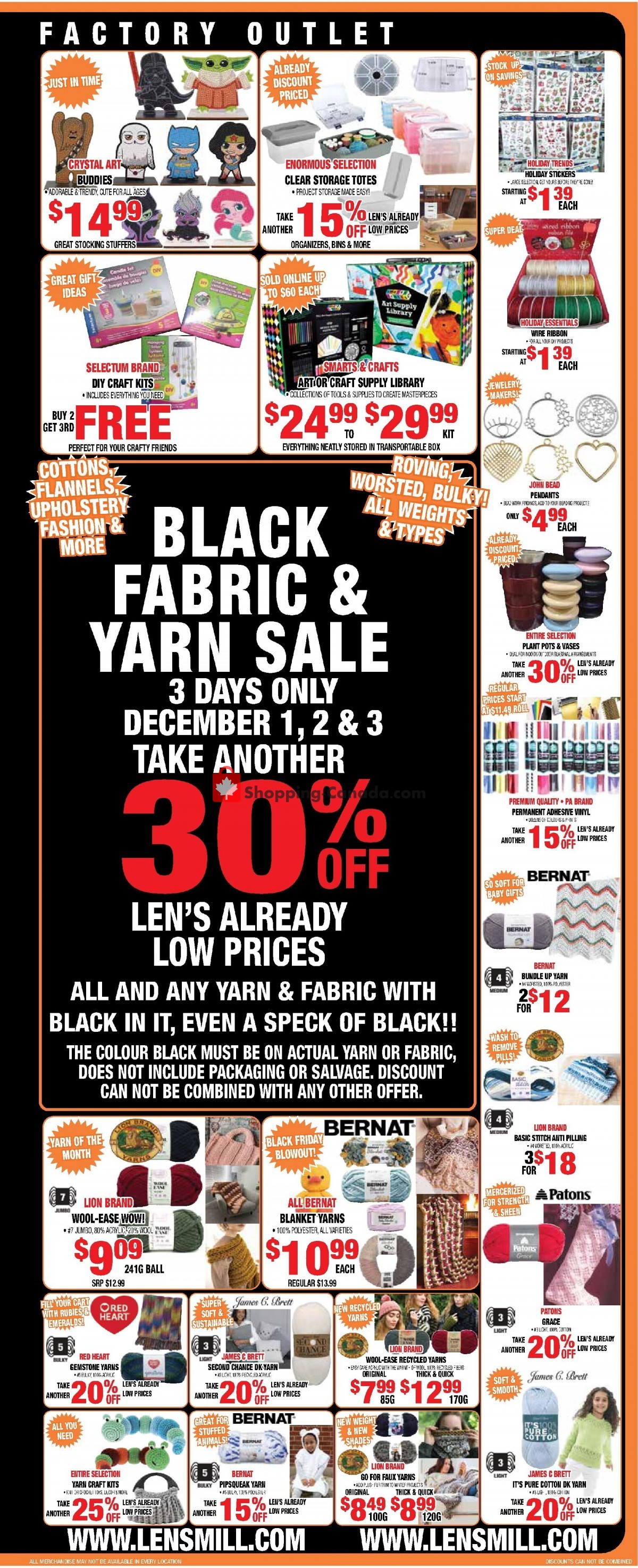 Len's Mill Stores flyer from Monday November 20, 2023 to Sunday December 3, 2023 - page 3