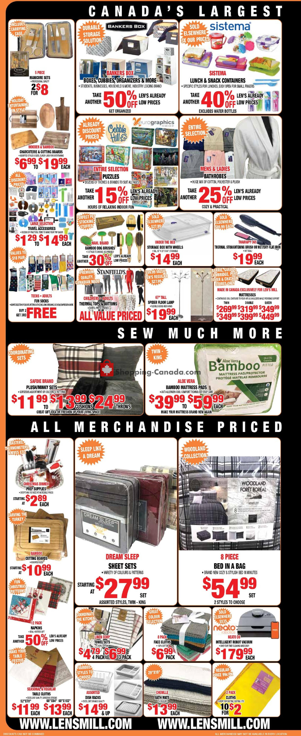 Len's Mill Stores flyer from Monday December 18, 2023 to Sunday December 31, 2023 - page 2
