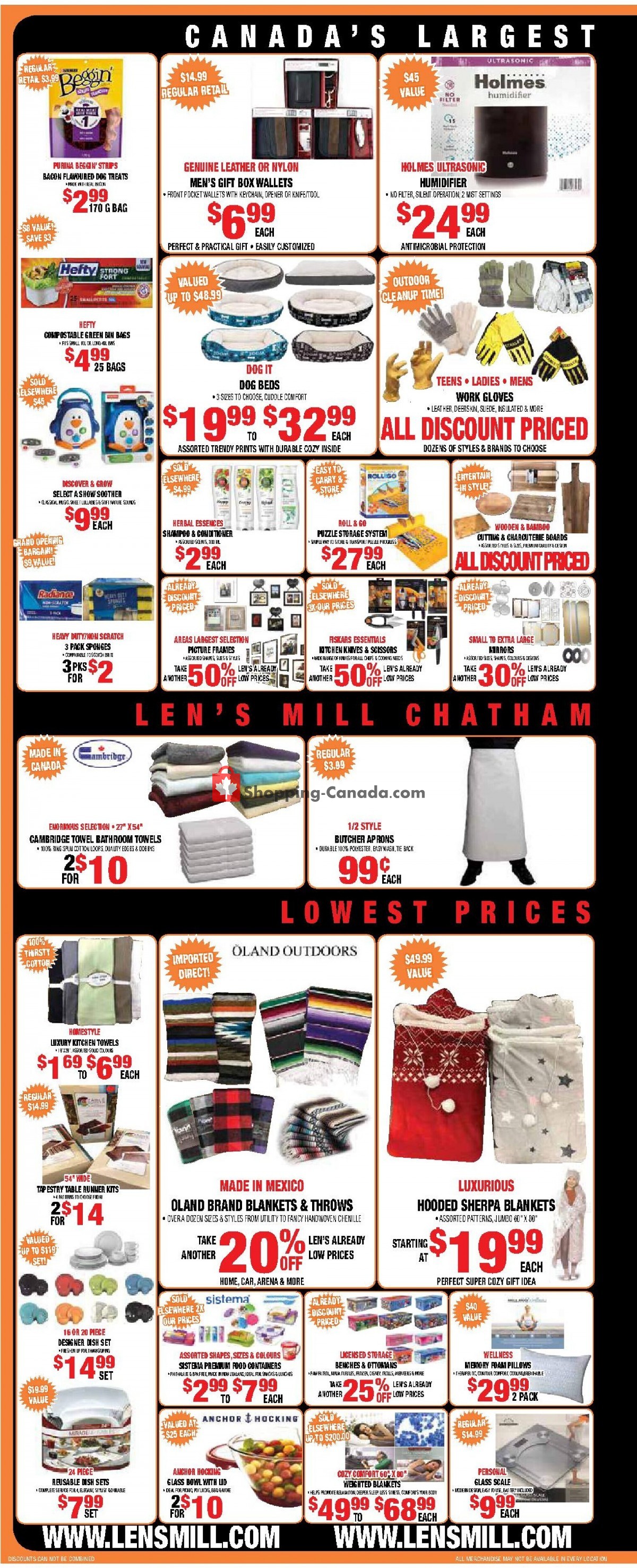 Len's Mill Stores flyer from Monday October 4, 2021 to Saturday October 16, 2021 - page 2