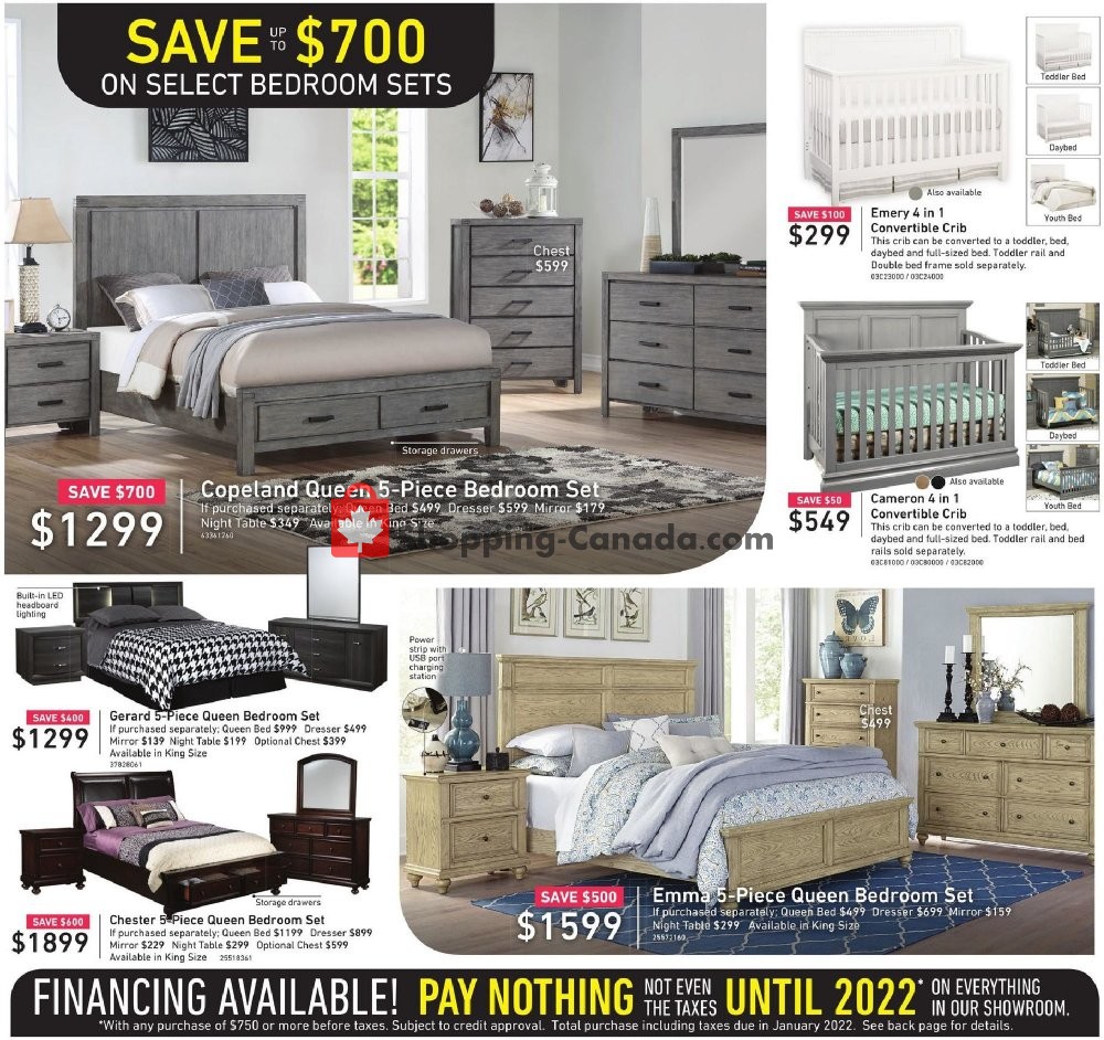 Leon's Furniture Canada, flyer (Anniversary Sale QC) June 4 June