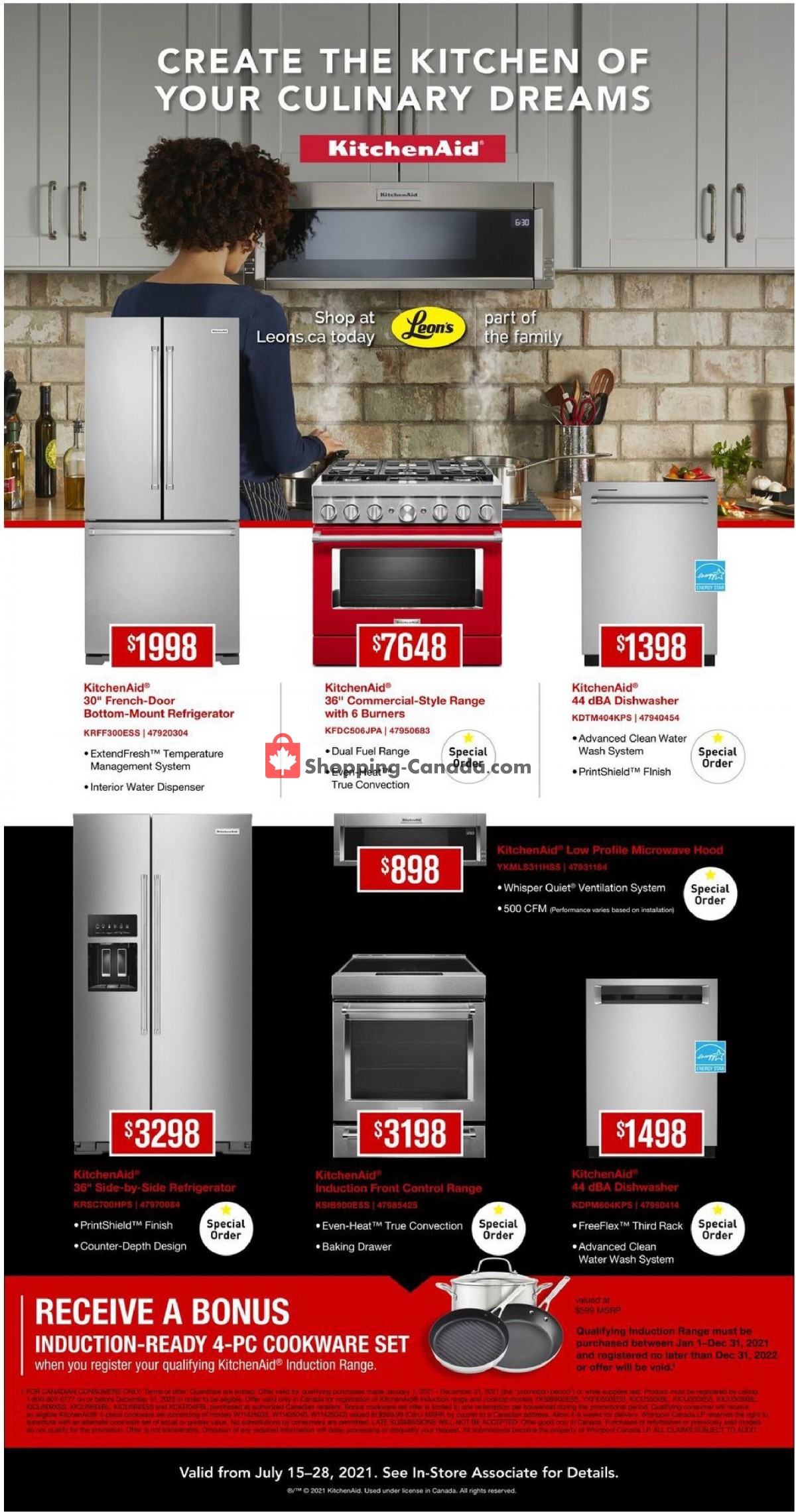 Leon's Furniture flyer from Thursday July 15, 2021 to Wednesday July 28, 2021 - page 2