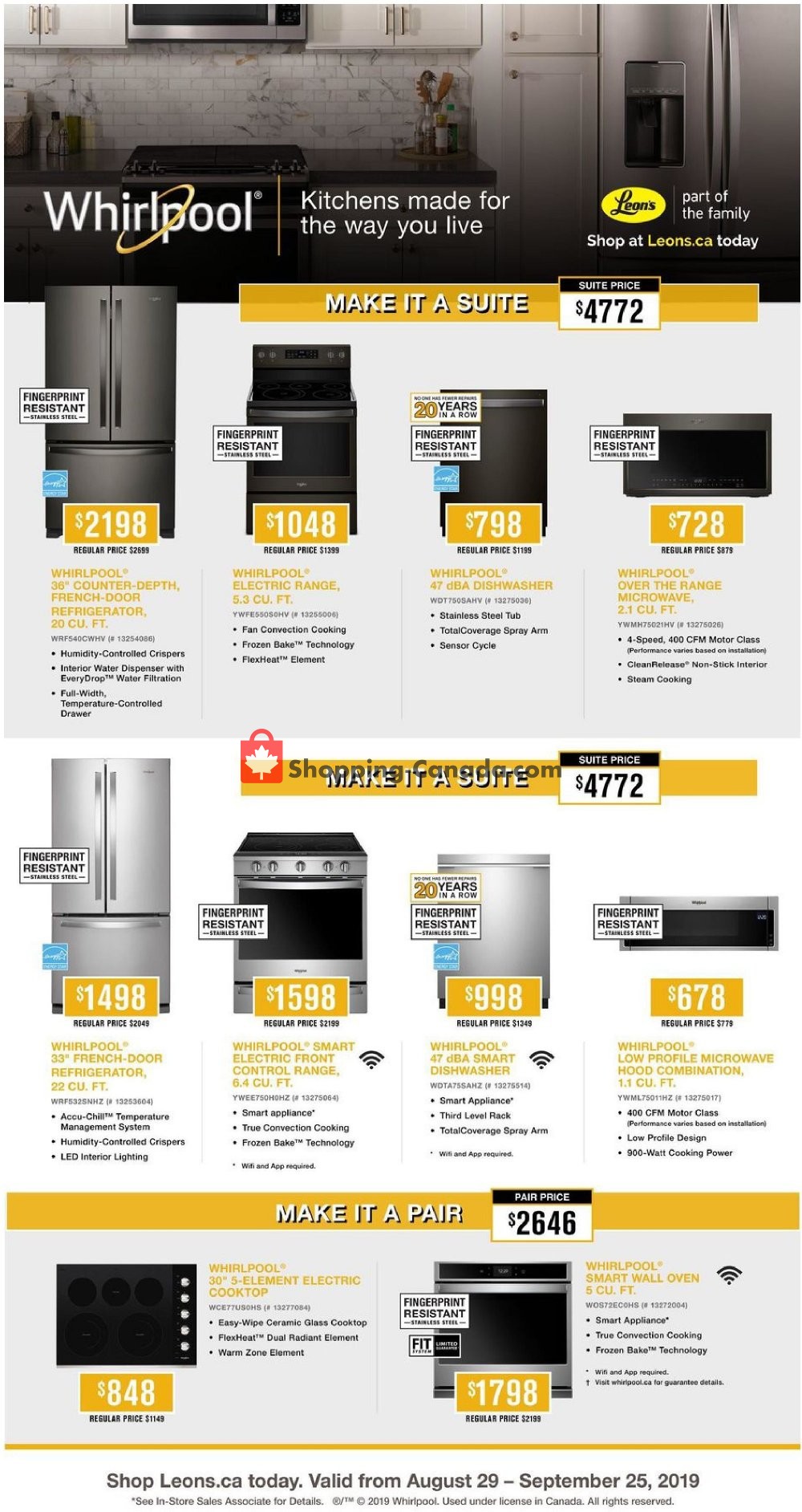 Leon's Furniture flyer from Thursday August 29, 2019 to Wednesday September 25, 2019 - page 3