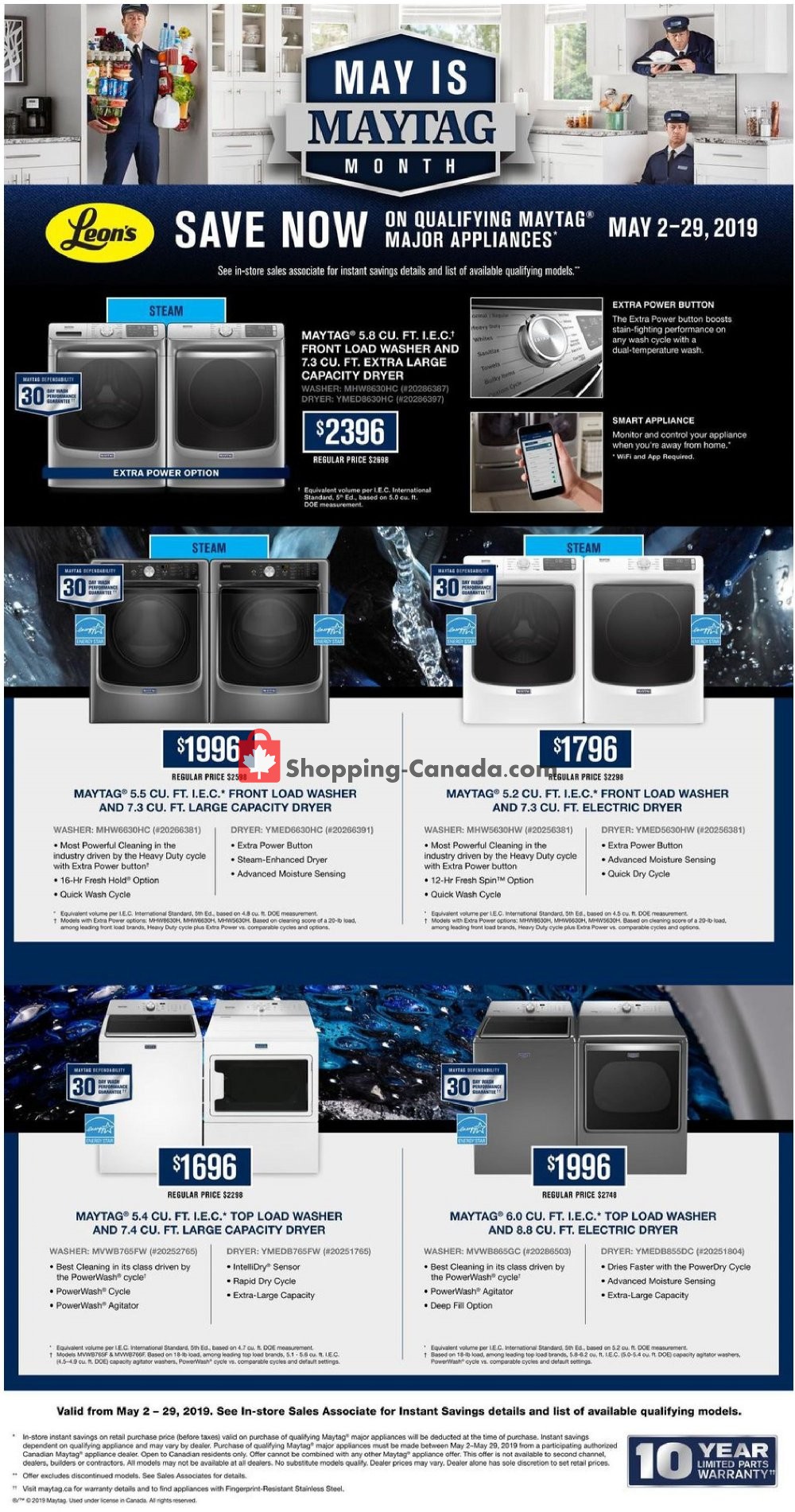 Leon's Furniture flyer from Thursday May 2, 2019 to Wednesday May 29, 2019 - page 3