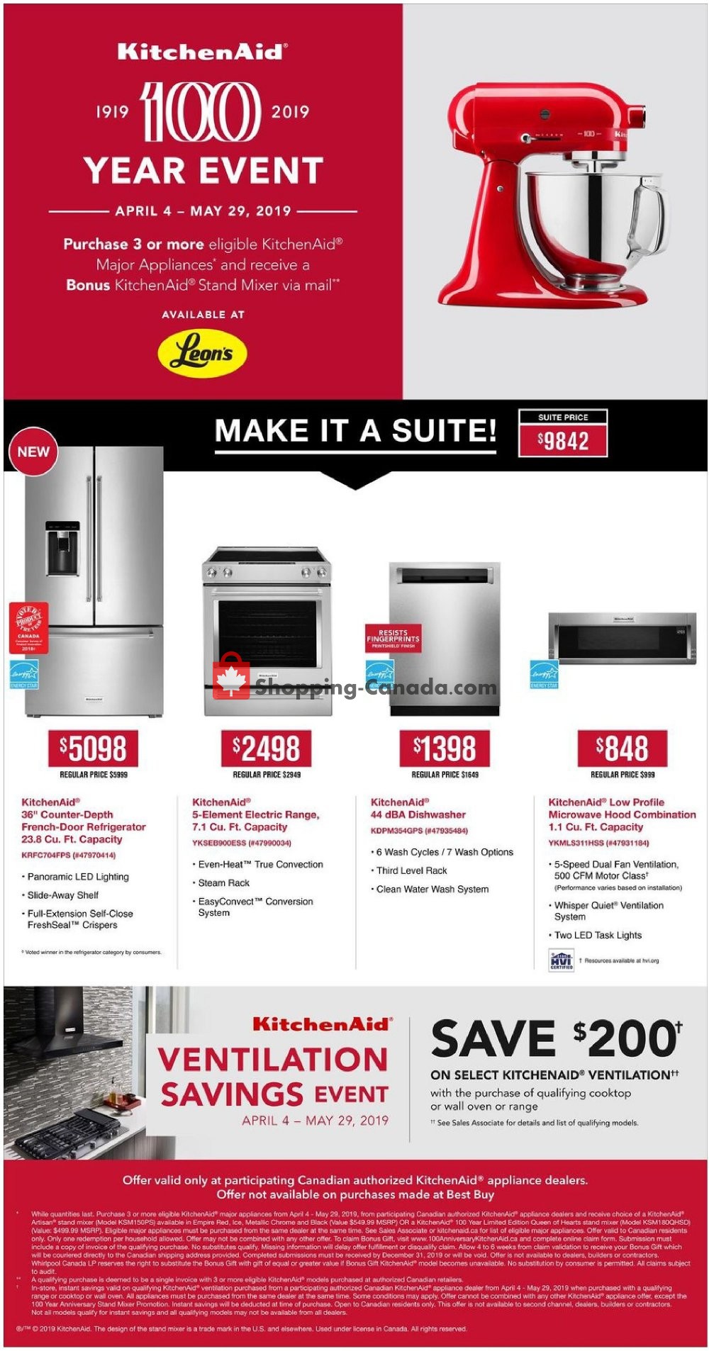 Leon's Furniture flyer from Thursday May 2, 2019 to Wednesday May 29, 2019 - page 6