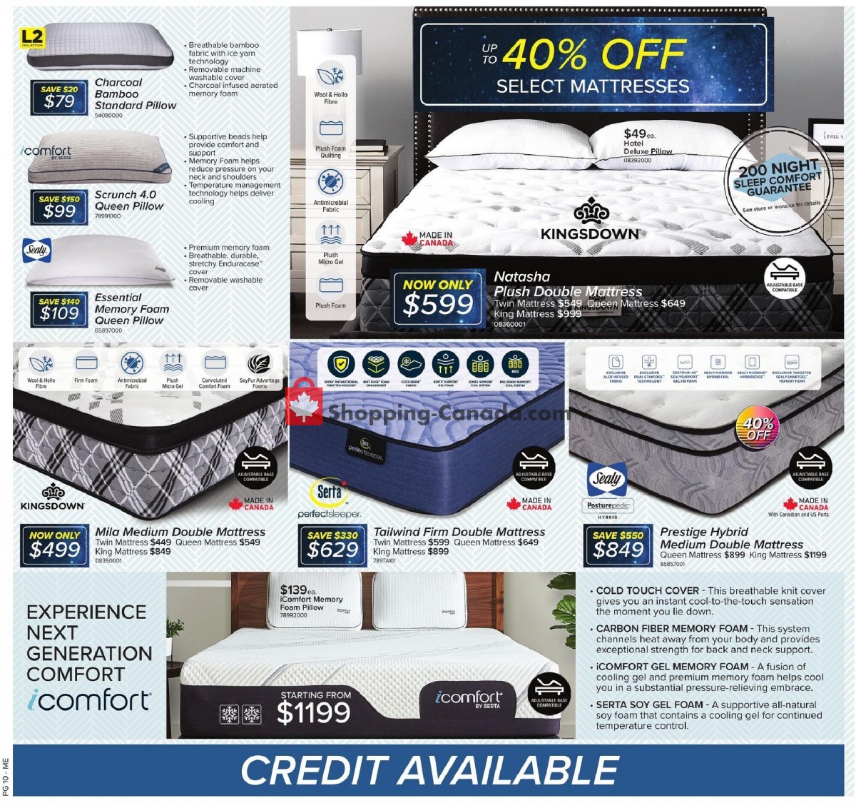 Leon's Furniture Canada, flyer (Back To Savings QC) August 25