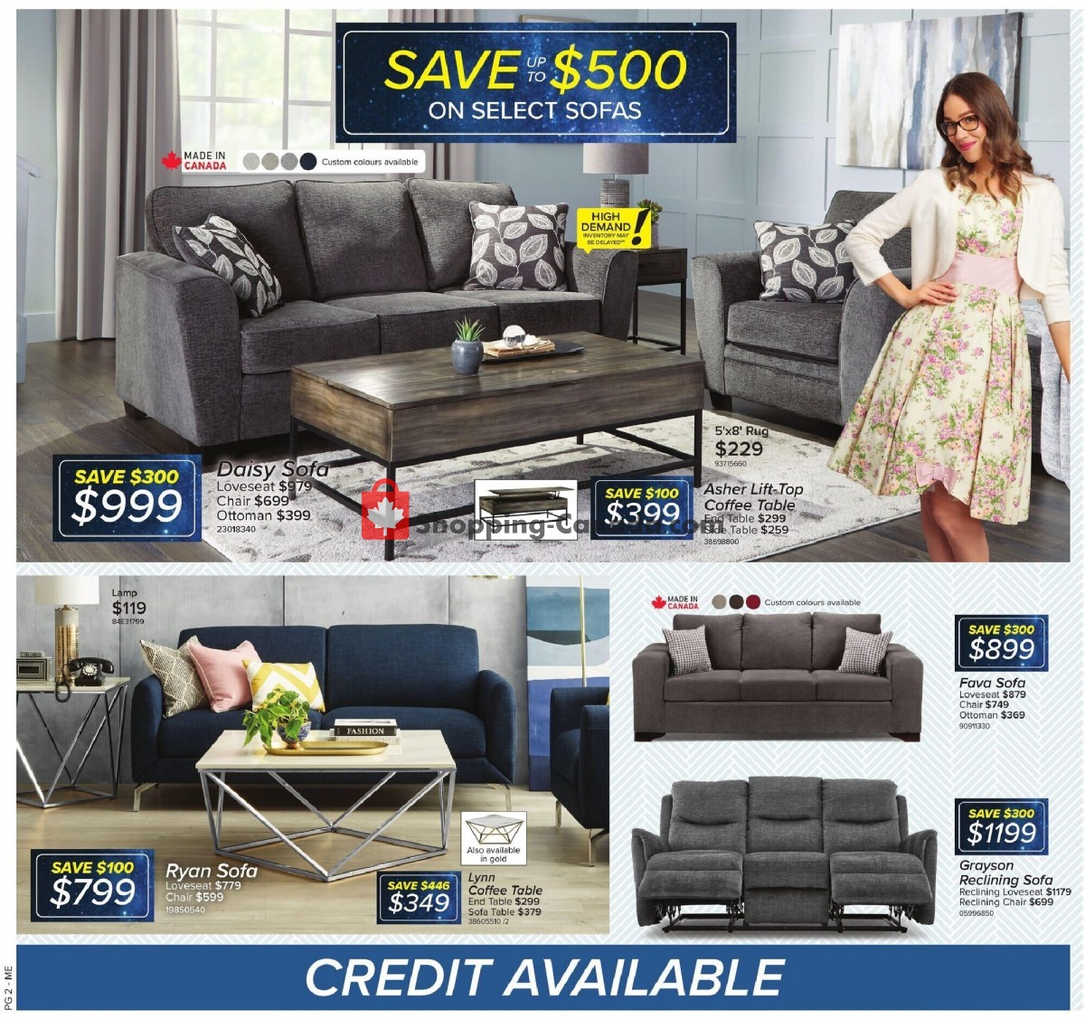 Leon's Furniture Canada, flyer (Back To Savings QC) August 25