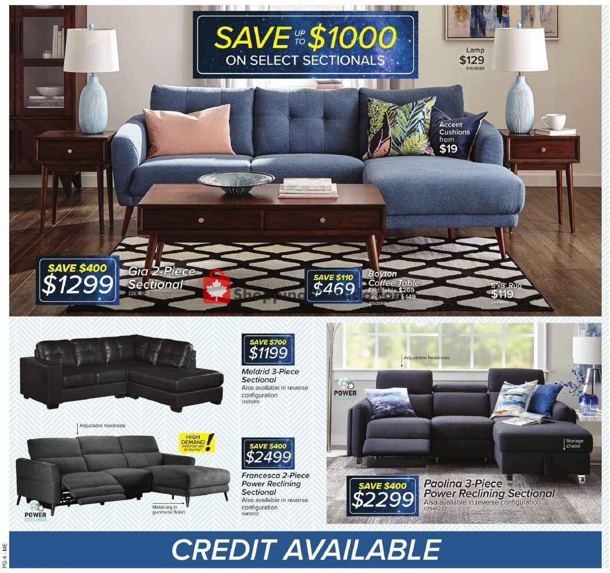 Leon's Furniture Canada, flyer (Back To Savings QC) August 25
