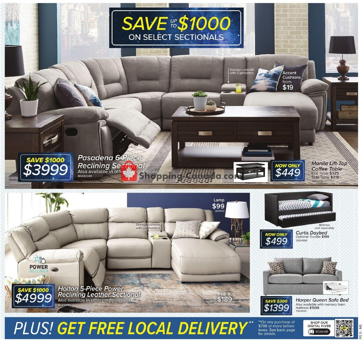 Leon's Furniture Canada, flyer (Back To Savings QC) August 25