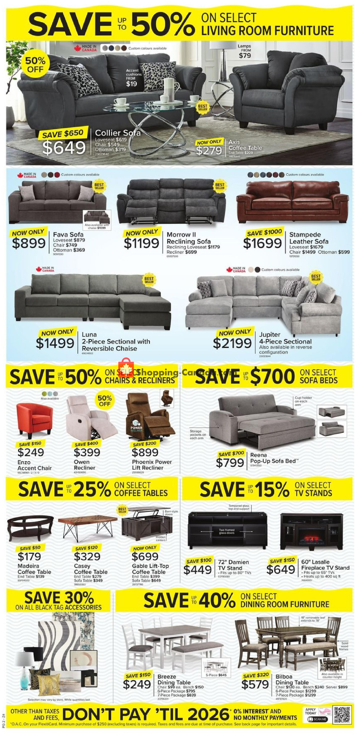 Leon's Furniture flyer from Thursday February 29, 2024 to Wednesday March 6, 2024 - page 2