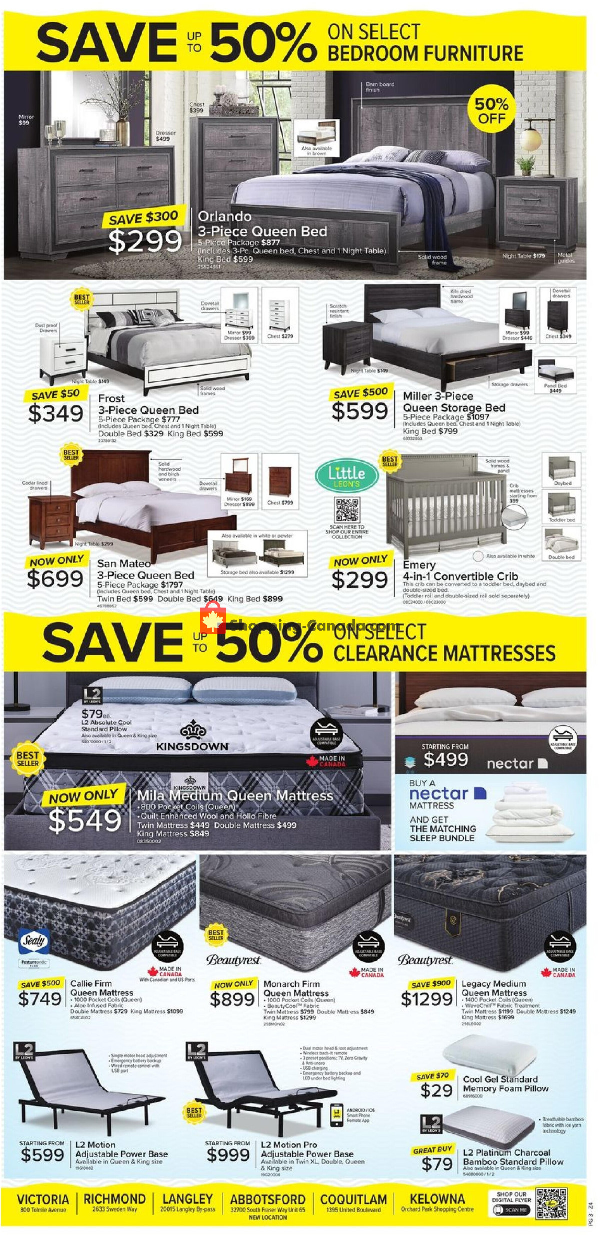 Leon's Furniture flyer from Thursday February 29, 2024 to Wednesday March 6, 2024 - page 3