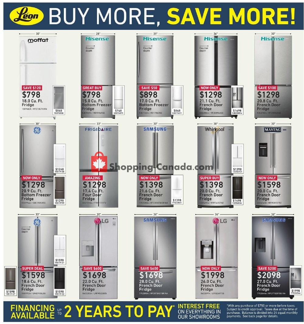 Leon's Furniture flyer from Thursday October 15, 2020 to Wednesday October 28, 2020 - page 2