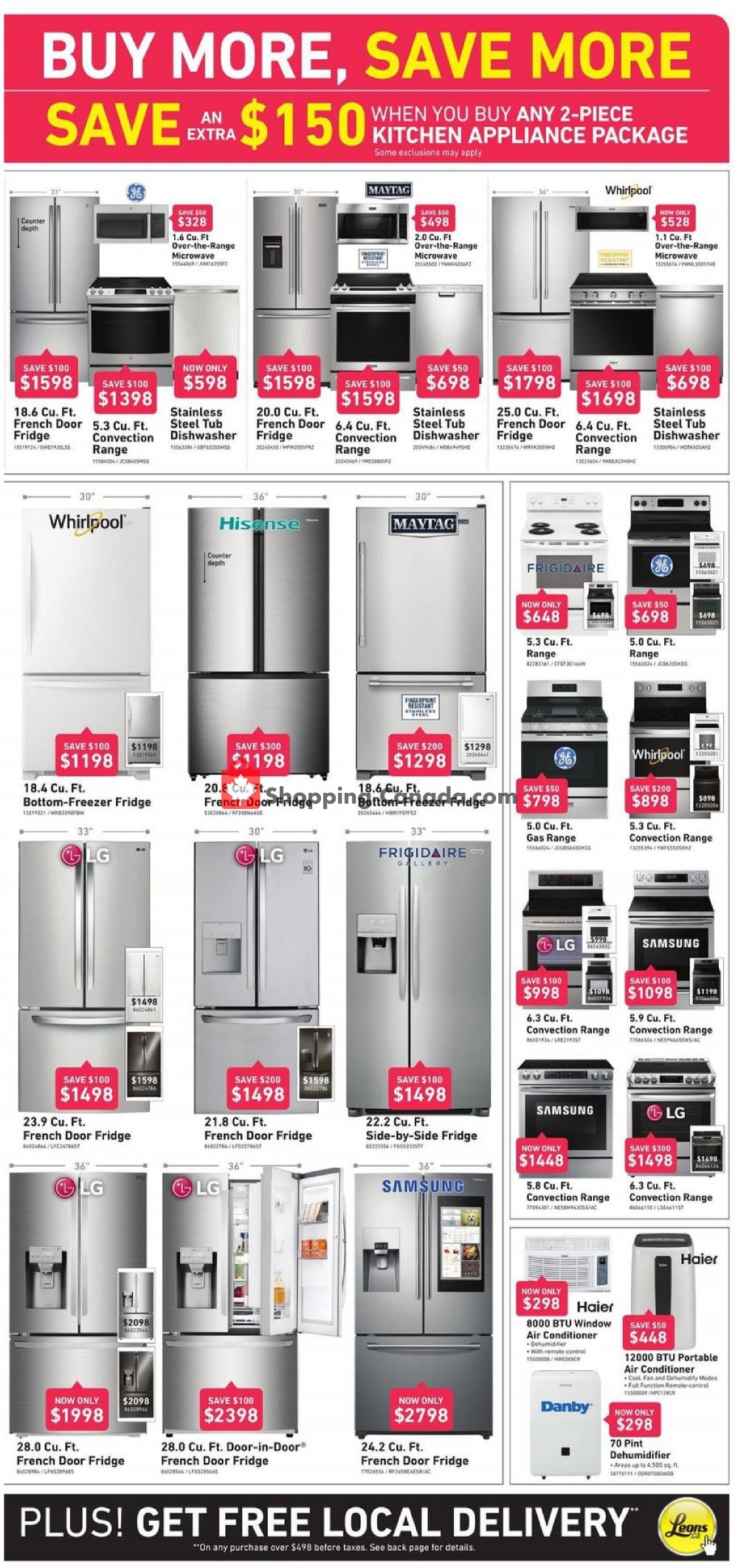 Leon's Furniture flyer from Wednesday June 26, 2019 to Wednesday July 3, 2019 - page 3