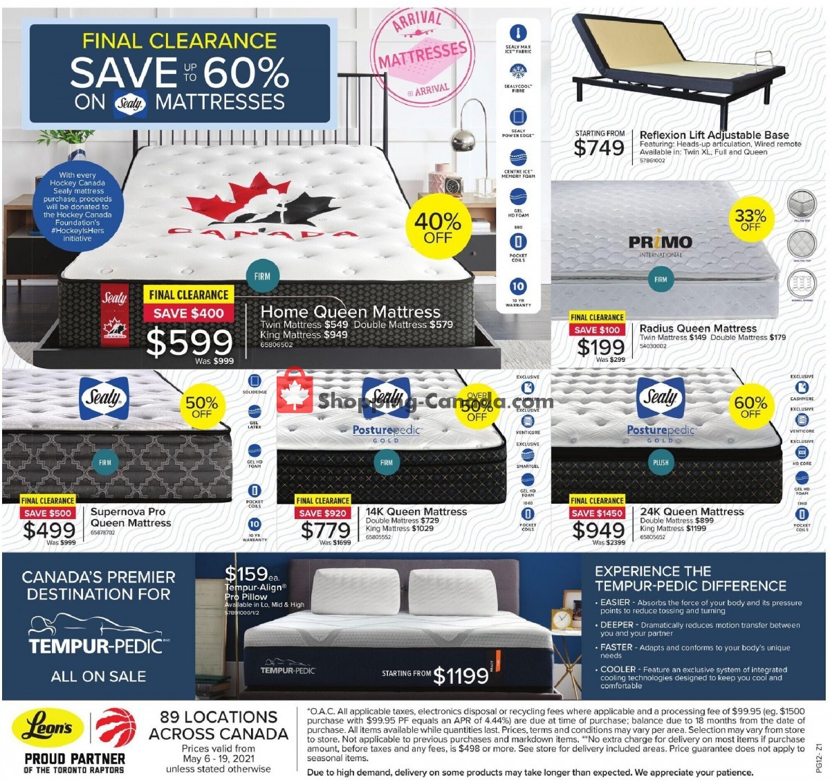 Leon's Furniture flyer from Thursday May 6, 2021 to Wednesday May 19, 2021 - page 14
