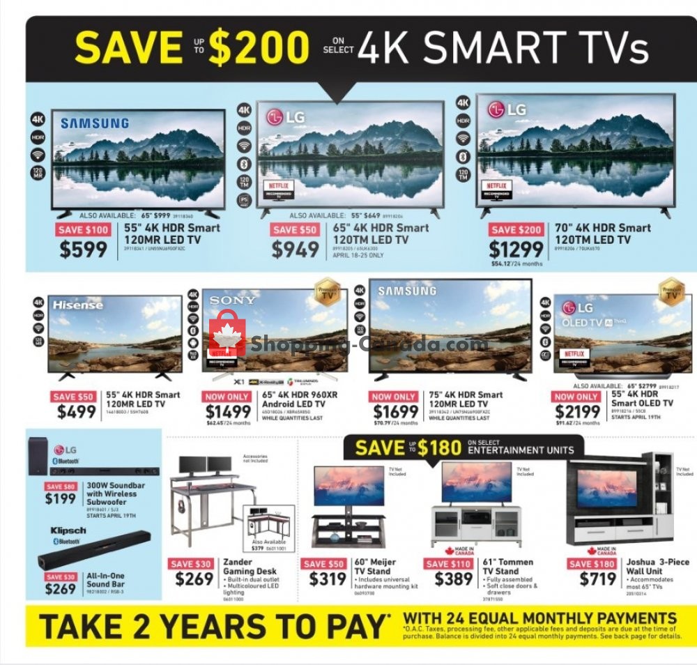 Leon's Furniture flyer from Thursday April 18, 2019 to Tuesday April 23, 2019 - page 10