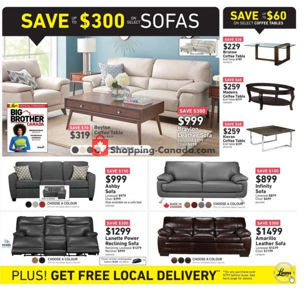 Leon's Furniture flyer from Thursday April 18, 2019 to Tuesday April 23, 2019 - page 7