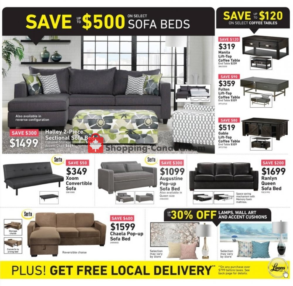 Leon's Furniture flyer from Thursday April 18, 2019 to Tuesday April 23, 2019 - page 9