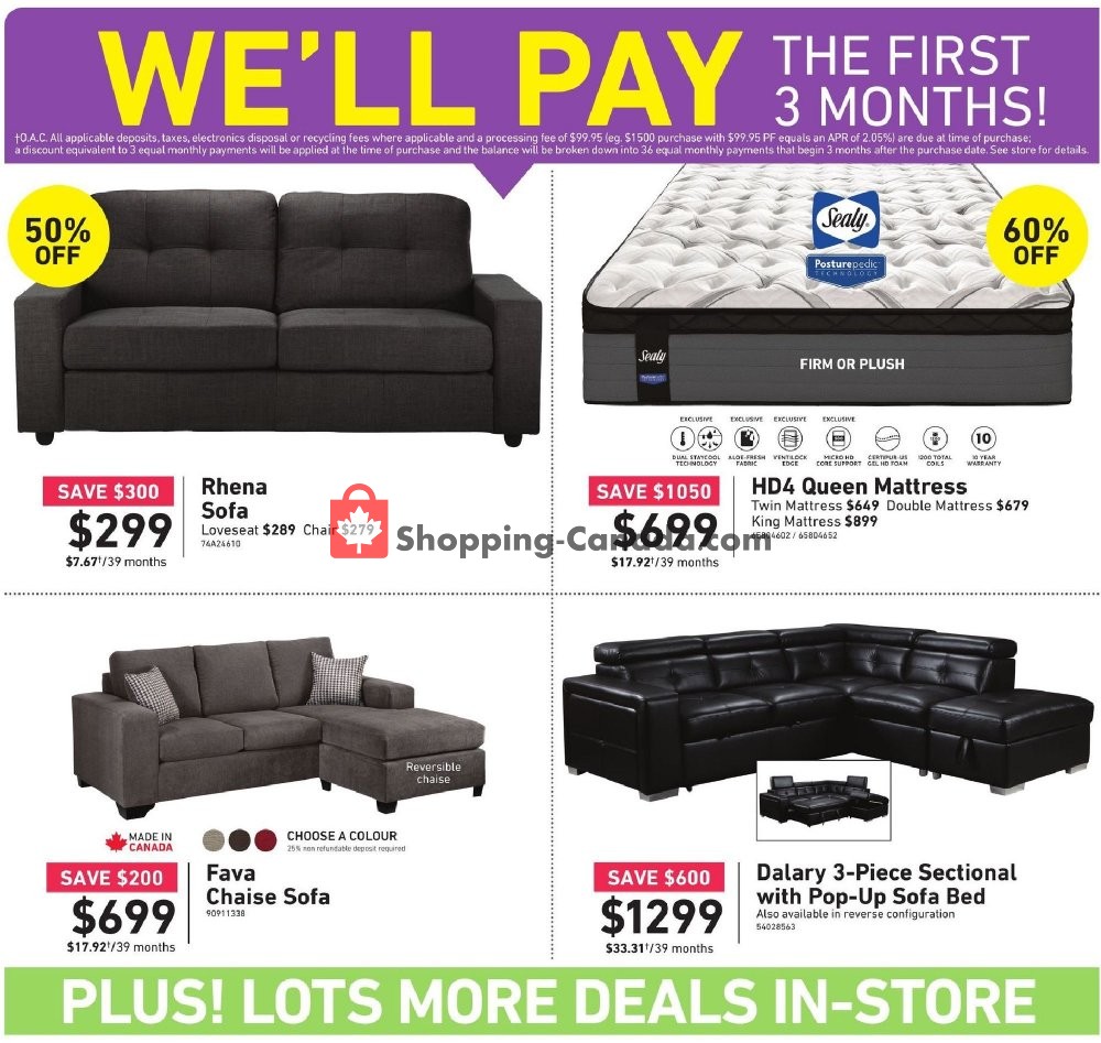 Leon's Furniture flyer from Thursday April 18, 2019 to Tuesday April 30, 2019 - page 2
