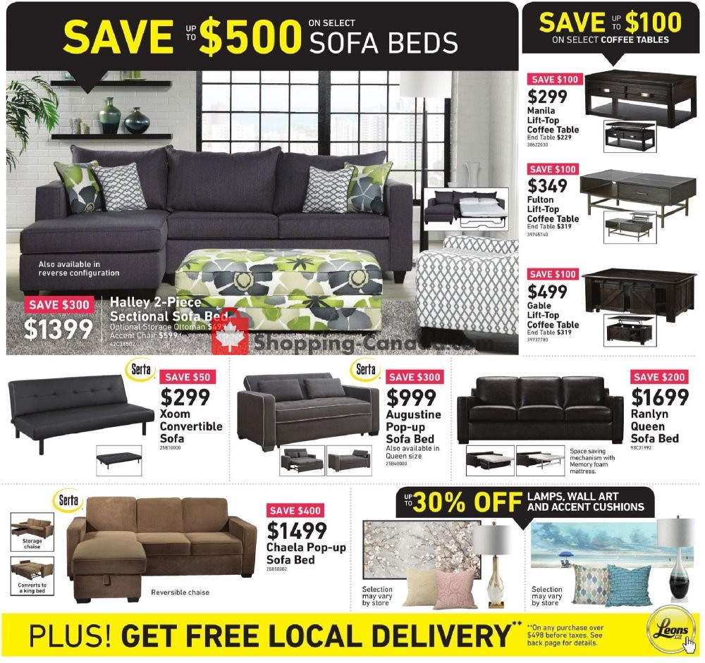 Leon's Furniture flyer from Thursday April 18, 2019 to Tuesday April 30, 2019 - page 9