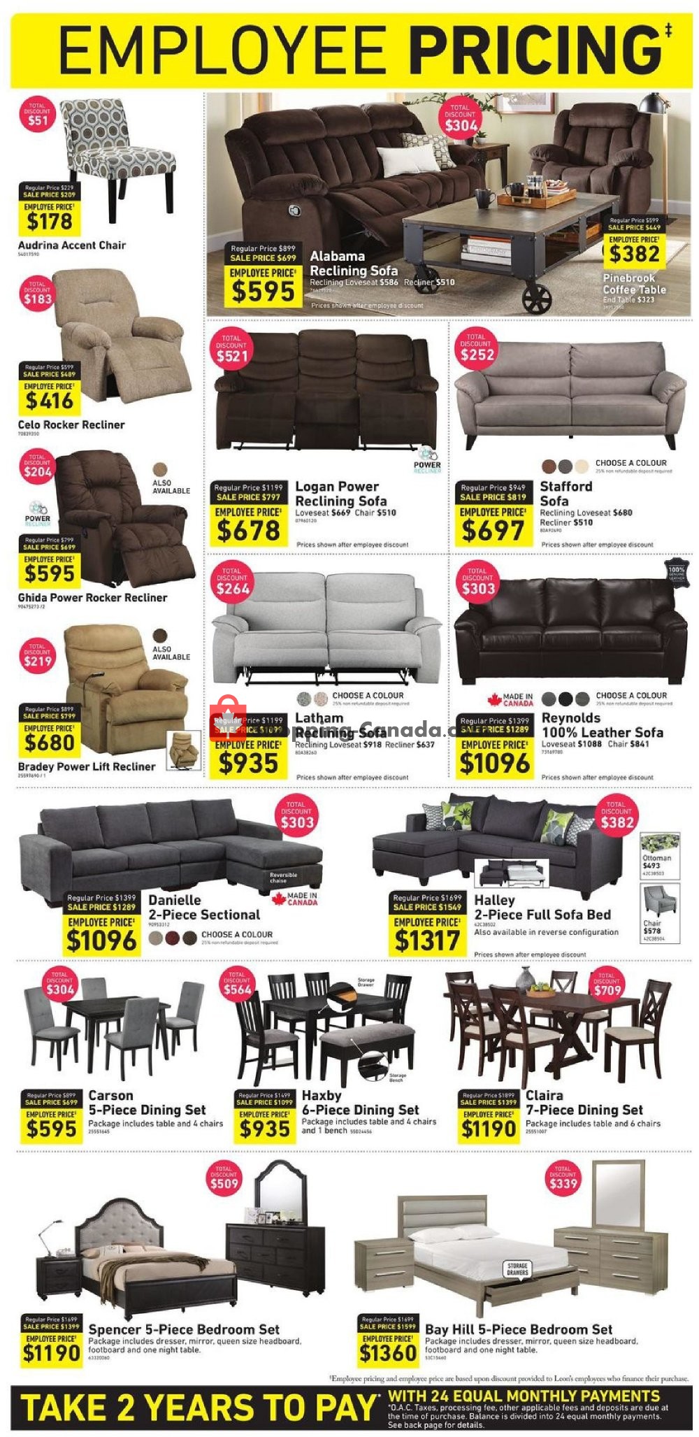 Leon's Furniture flyer from Wednesday March 13, 2019 to Wednesday March 20, 2019 - page 2