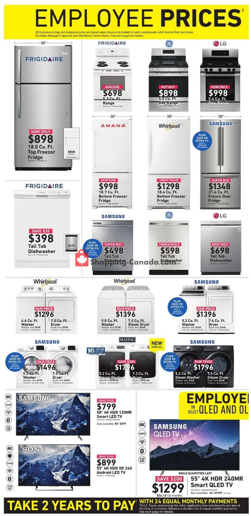 Leon's Furniture flyer from Wednesday March 13, 2019 to Wednesday March 20, 2019 - page 4